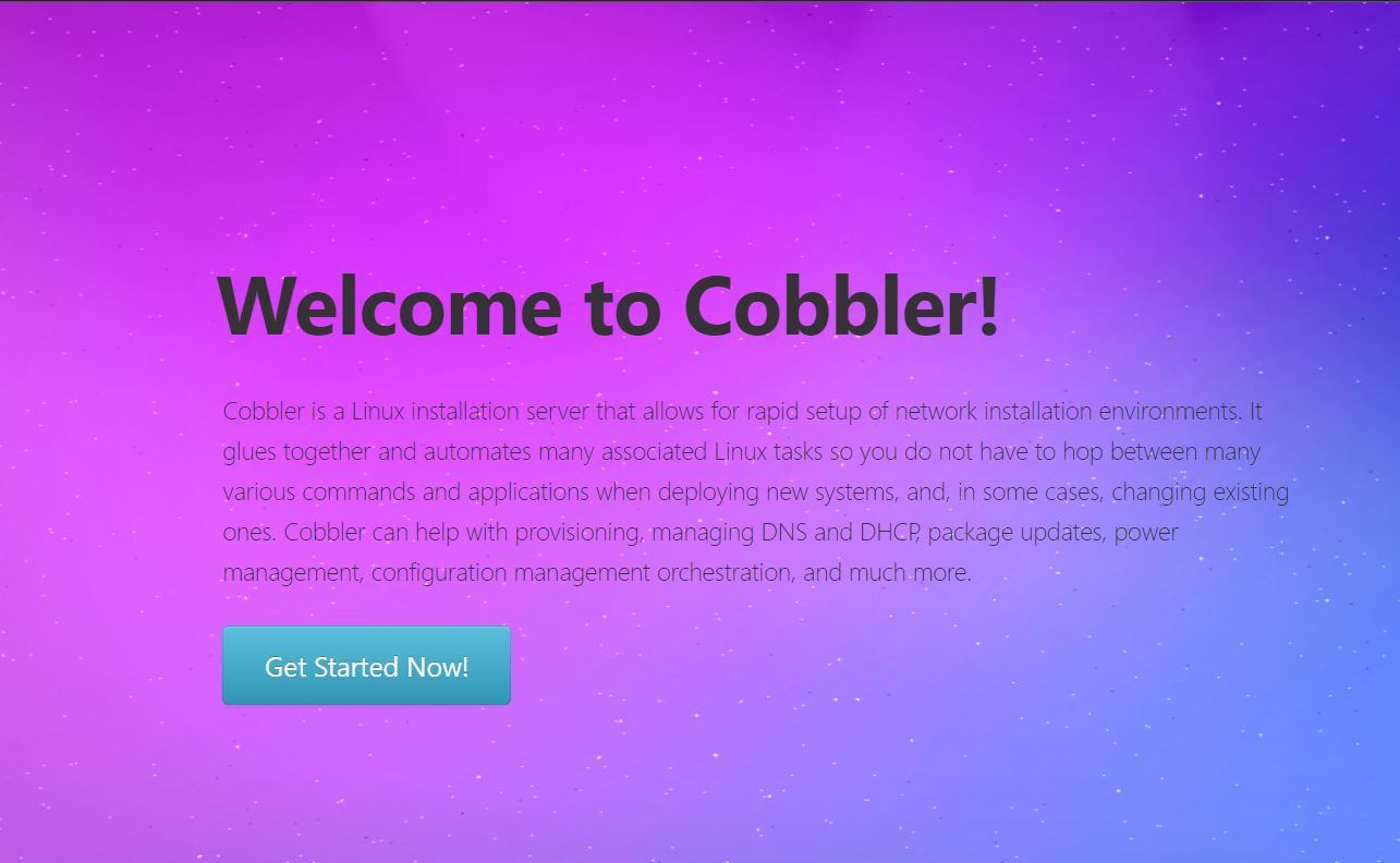 cobbler自动化安装操作系统